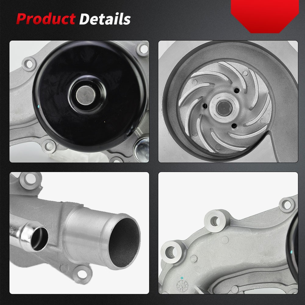 Water Pump For 2011-2016 Jeep Chrysler Town & Country Dodge Charger Avenger New