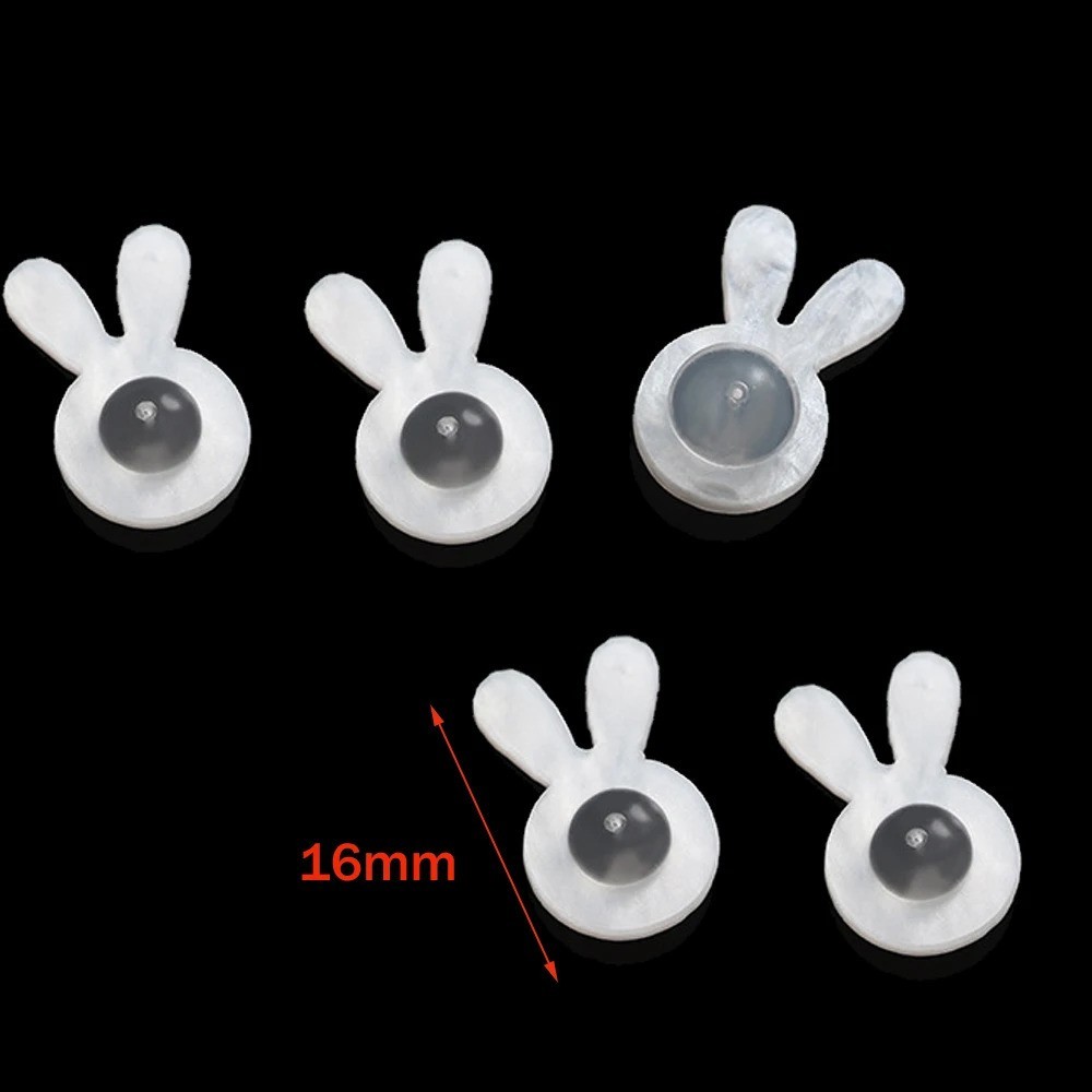 10Pcs Earring Lifter Backs Replacements Rubber Earring Backs for Droopy Ears