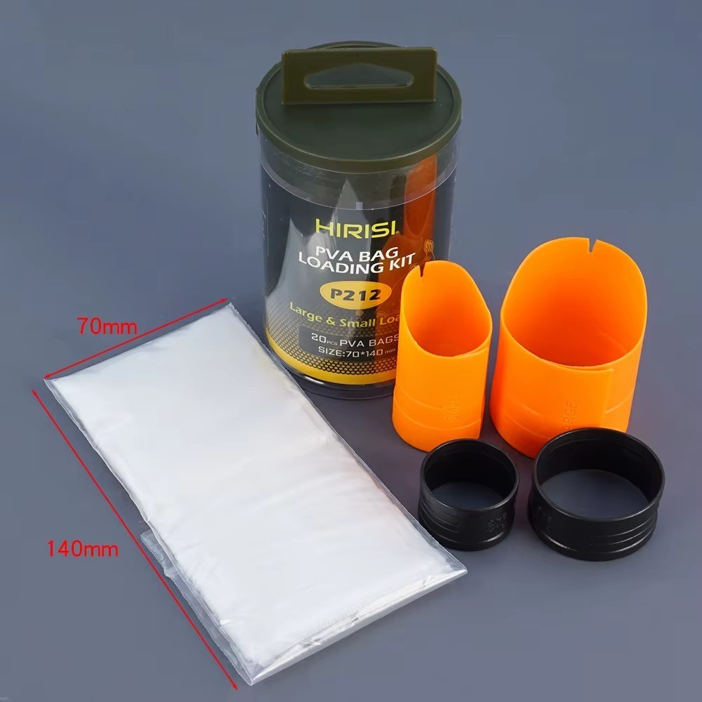 Hirisi Carp Fishing Accessories PVA Bag Loading System Baiting Tool for Solid Ba