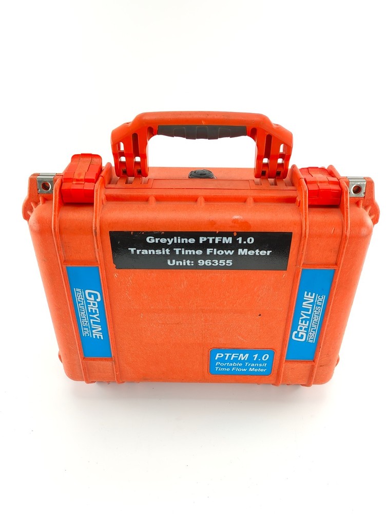 Greyline PTFM 1.0 Transit Time Flow Meter w/case
