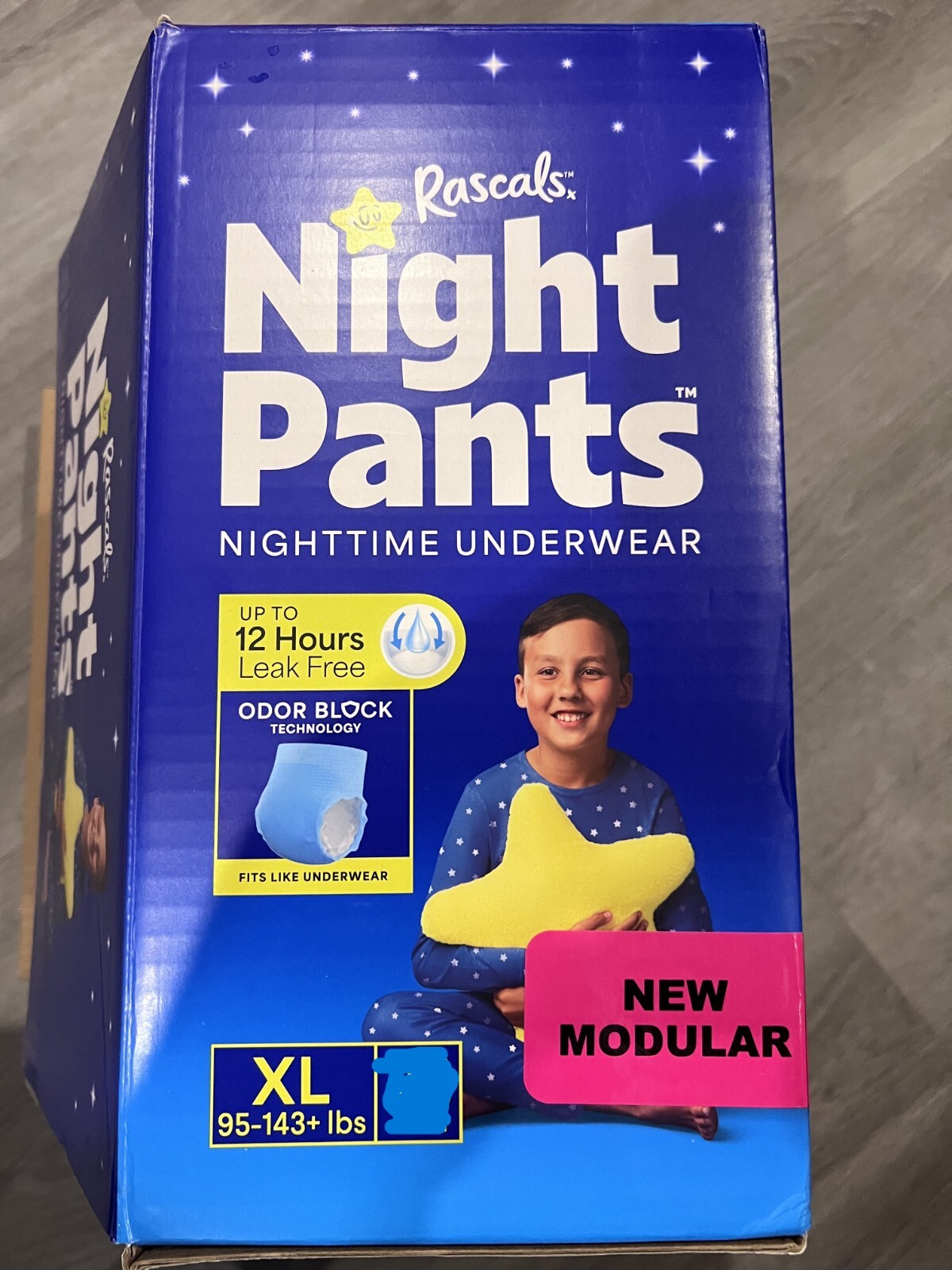 12 count SAMPLE Lot Goodnites XXL Rascals Night Pants XL Boys and Girls
