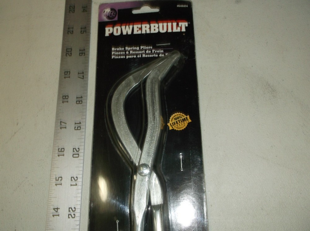POWERBUILT #648404 BRAKE SPRING PLIERS