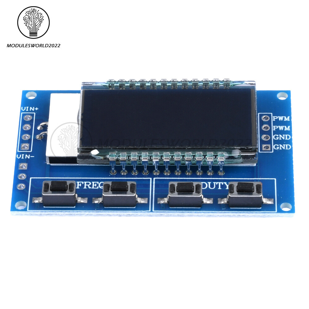 PWM Pulse Frequency Duty Cycle Square Wave Adjustable Module Signal Generator