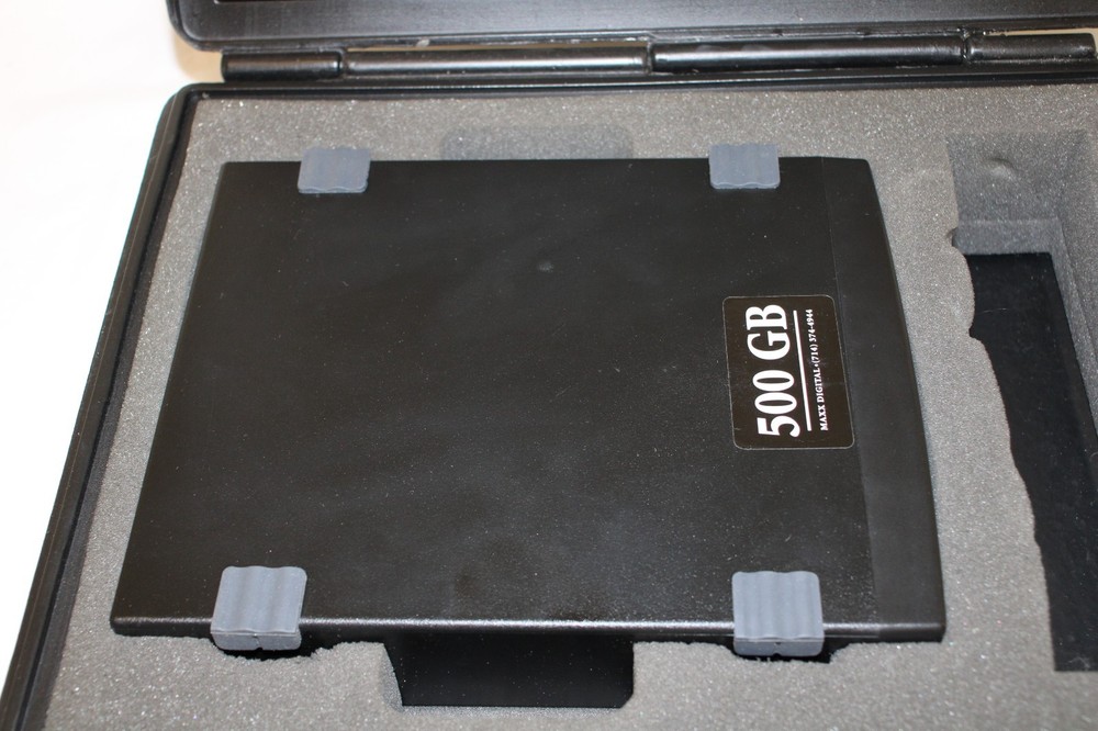Maxx Digital Edit Vault Pro Audio Video Solution 500GB w/CASE & USB Cables