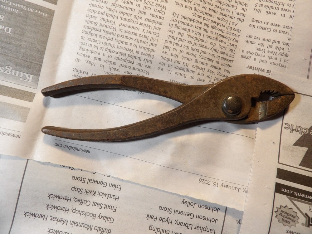 Vintage ECLIPSE 6.5" Pliers