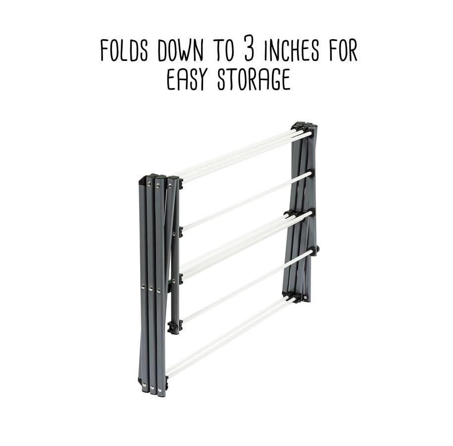 Collapsible Clothes Drying Rack – Durable, Space-Saving Laundry & Towel Rack,...