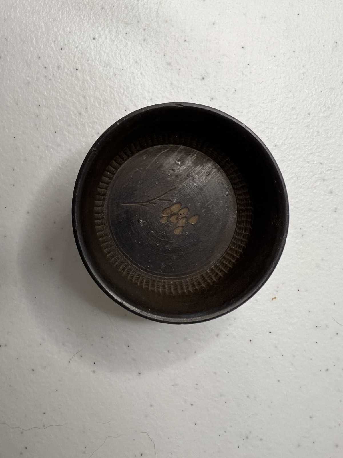 Pair of Antique Hand Carved Wood Salt Cellars