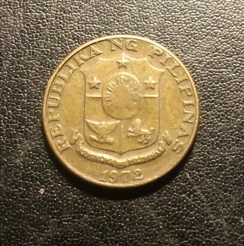 1972 Philippines Five Sentimos Coin