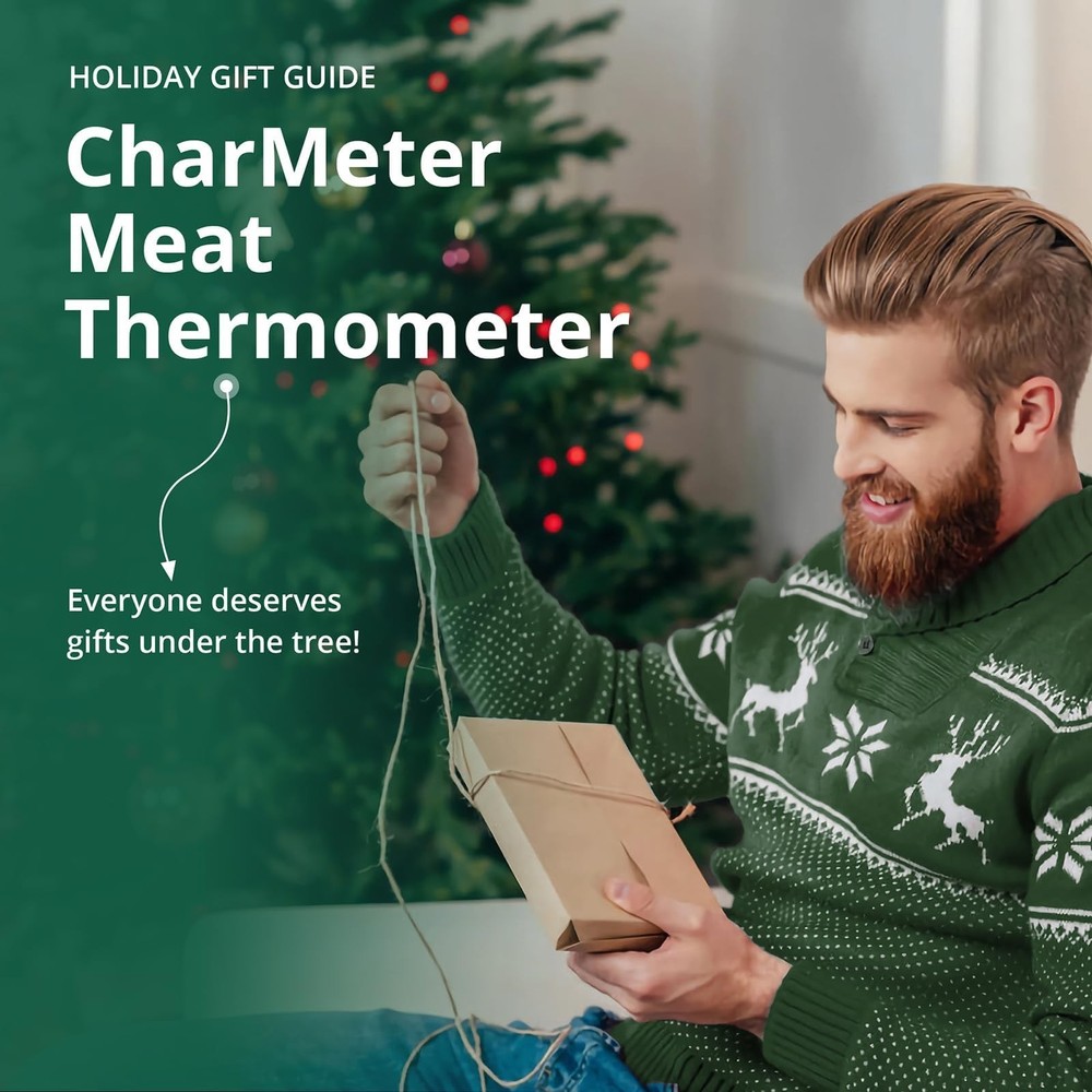 Meat Thermometer Digital Wireless, Bluetooth Smart Meat Thermometer with APP ...