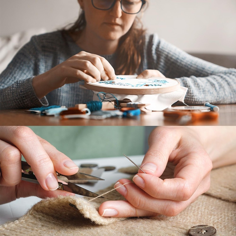 Effortless Crafting with 30 Assorted Sewing Needles - Durable & Rust-Free Design