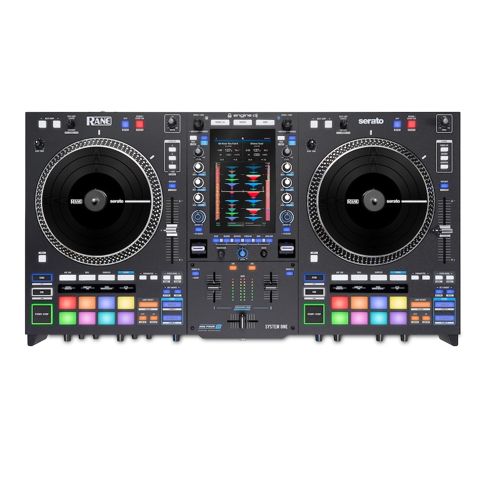 RANE SYSTEM ONE Kit w/ Black Flight Case & XLRs