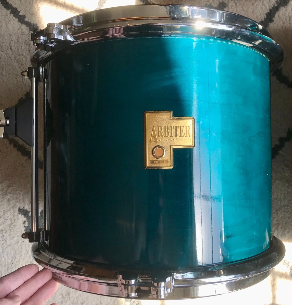 Arbiter AT ‘Advanced Tuning’ Teal Blue Drum Kit