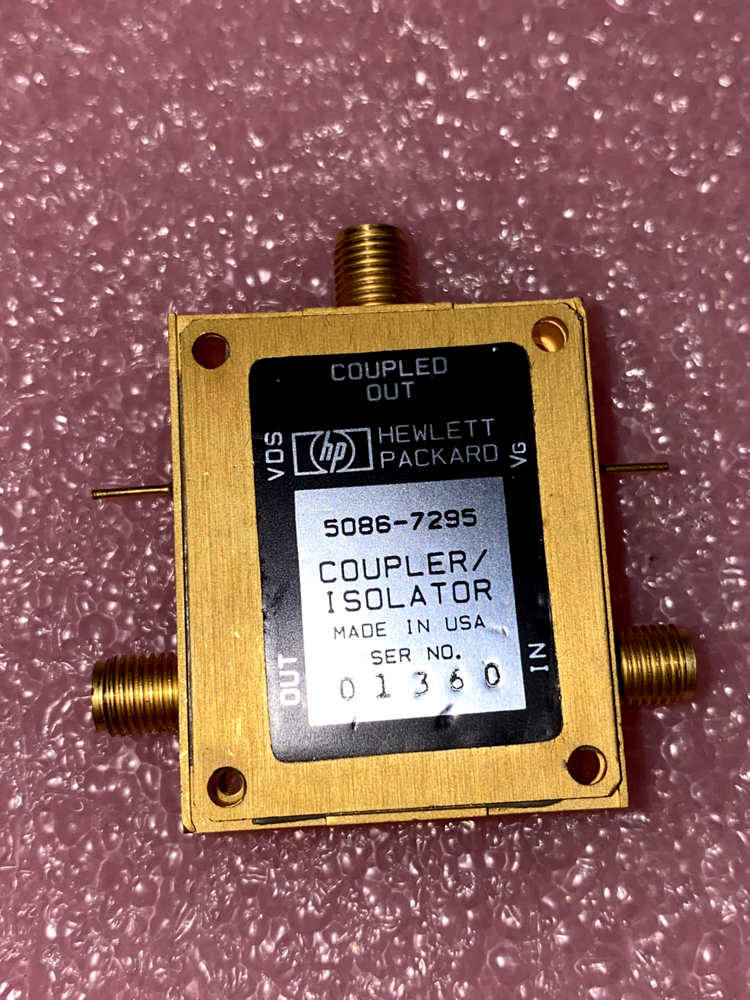 Agilent 5086-7295 Coupler Isolator