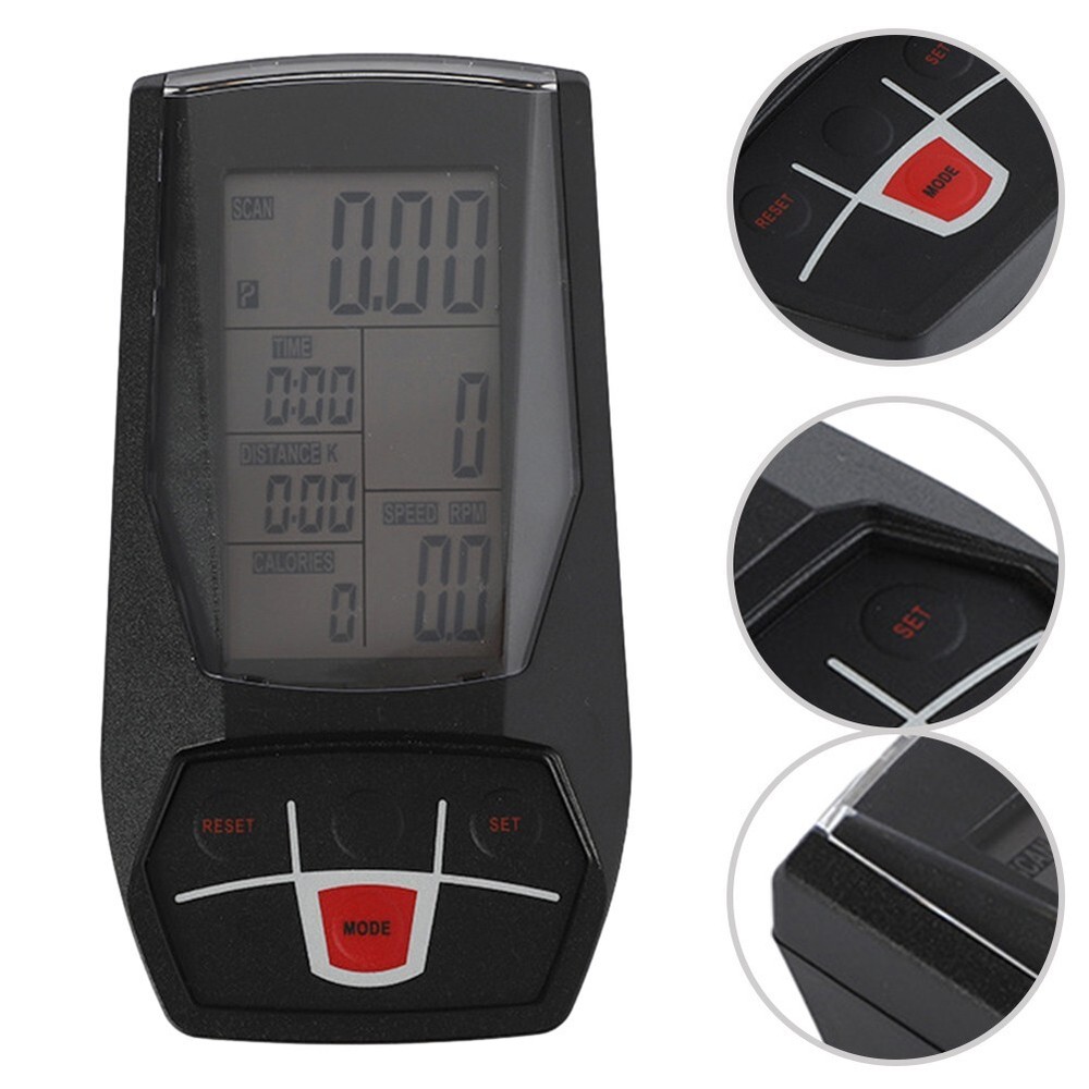 Multi Function Exercise Bike Speedometer Gym Accessorie with Scan Function