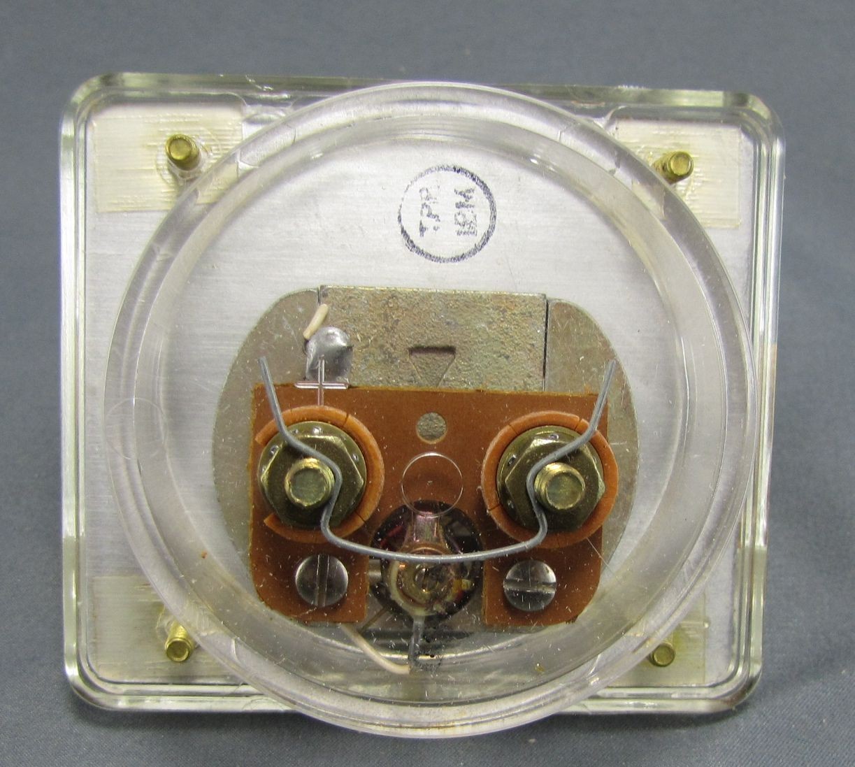 E. F. JOHNSON PANEL METER-SWR/STANDING WAVE RATIO-HAM-AMATEUR RADIO -VTG 76.8