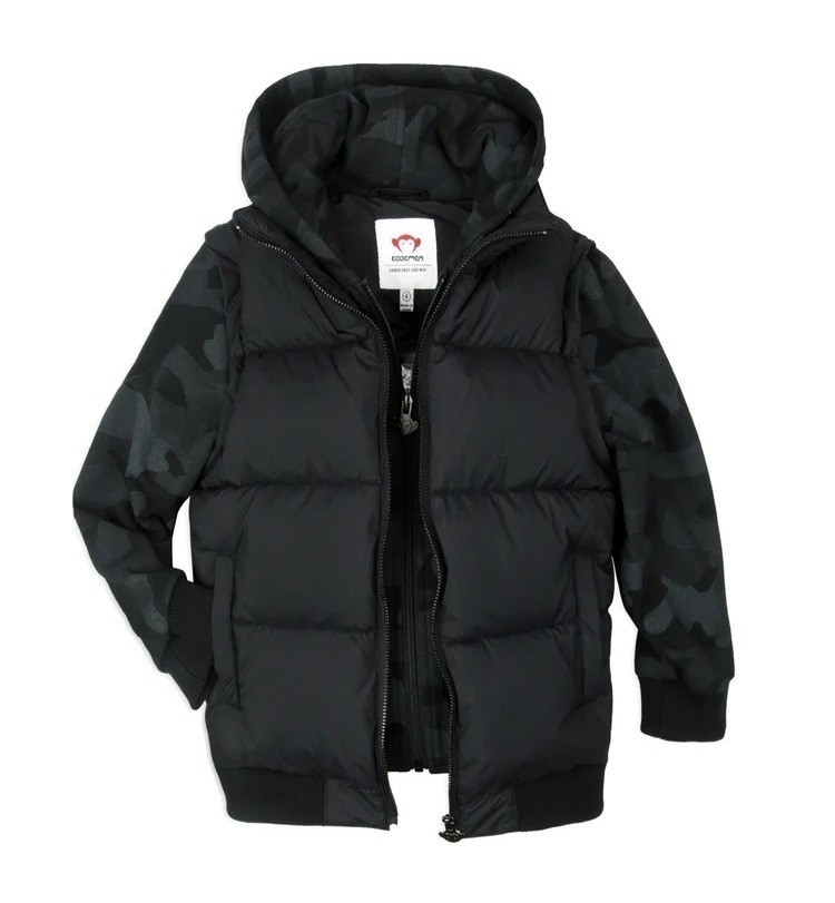 Appaman Turnstile Jacket in Black Camo