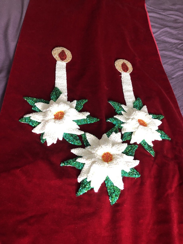 Christmas Table Runner 114” By 20”