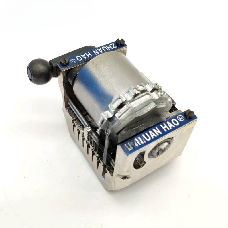 High Quality Digits Numbering Machine Horizontally Forward with Spring