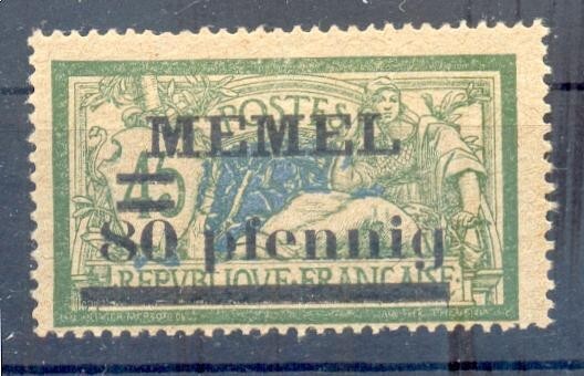 Memel 25a MNH Mint (69433