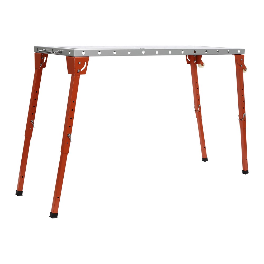 Portable Welding Table Welding Work Table Folding Work Bench 453.59kg/1000lbs