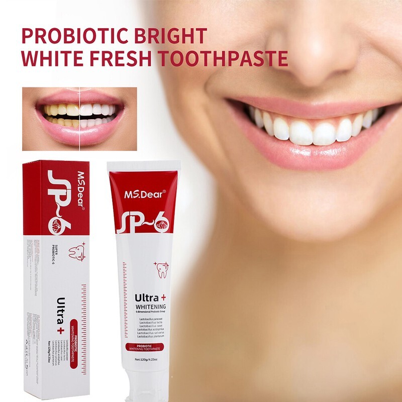 US SP-6 Probiotic Toothpaste,Sp-6 Toothpaste Whitening Quick White Toothpaste