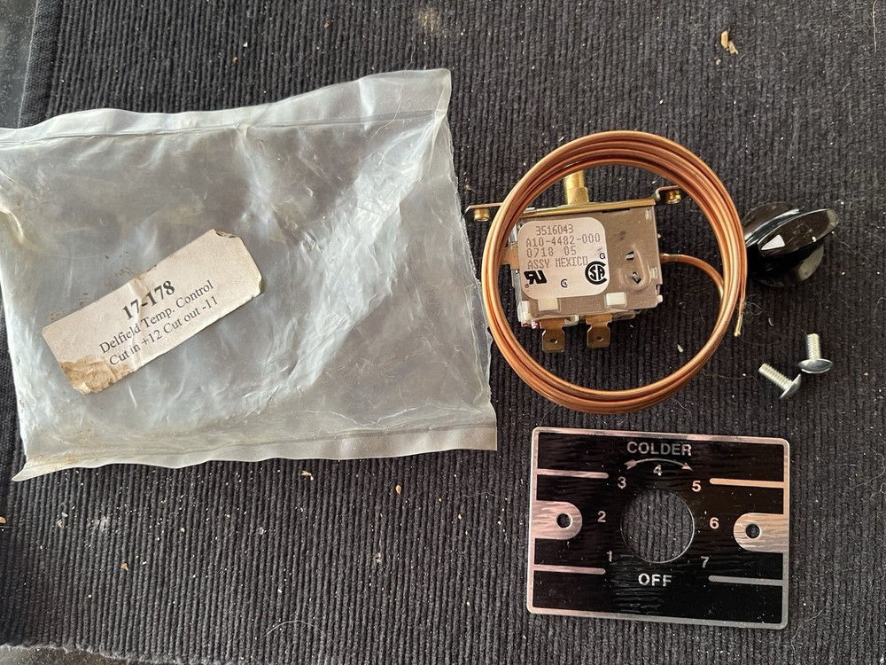 Delfield Temperature Control Kit 17-178