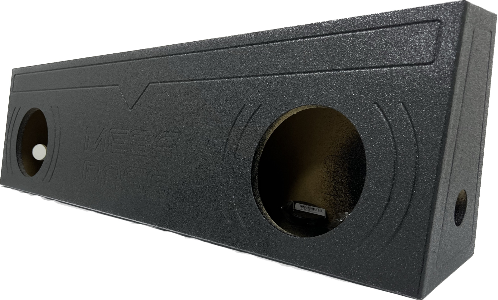 Universal Single Cab Truck Subwoofer Enclosure Box Dual 10 Ported Ford Chevy GMC