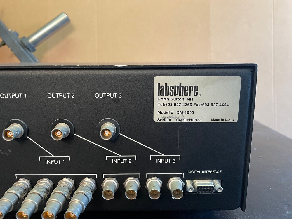 Labsphere DM-1000 8 Channel Detector Multiplexer