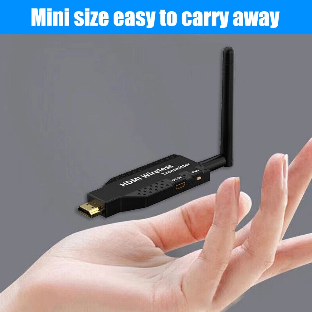 110M Wireless HDMI Video Transmitter & Receiver TV Stick Screen Share Extender