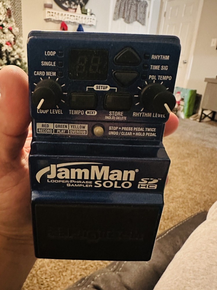 DigiTech JamMan Solo Looper/Phrase Sampler SD HC Pedal