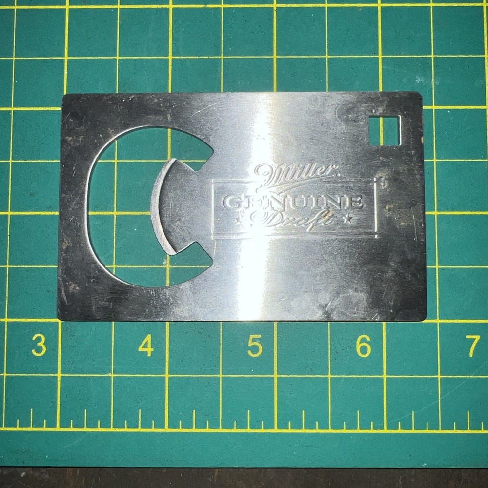 Miller Genuine Draft Bottle Opener