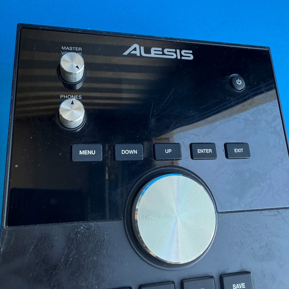 ALESIS FORGE Electronic Drum Sound Module w/Cables Clamp AC Adapter [Tested]