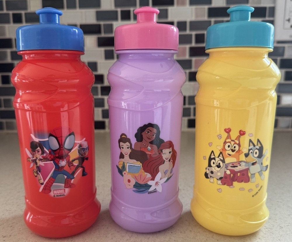 NEW Character Water Bottle Kids