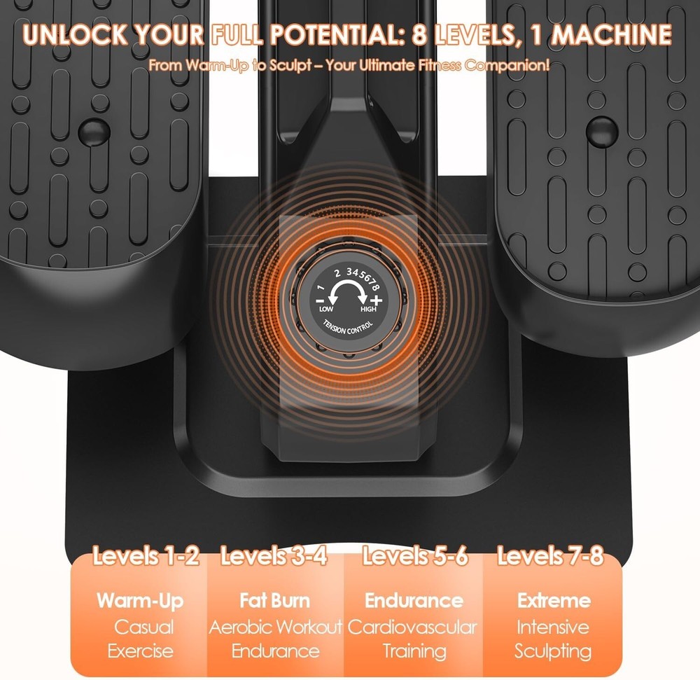 Ellipse Leg Exerciser for Seniors, Electric Seated Eclipse Exercise Training Mac