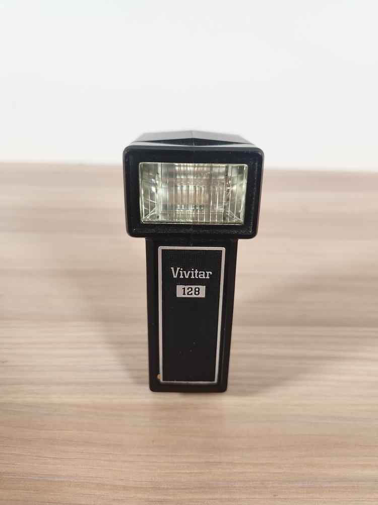 Vintage Vivitar 128 External Camera Flash UNTESTED