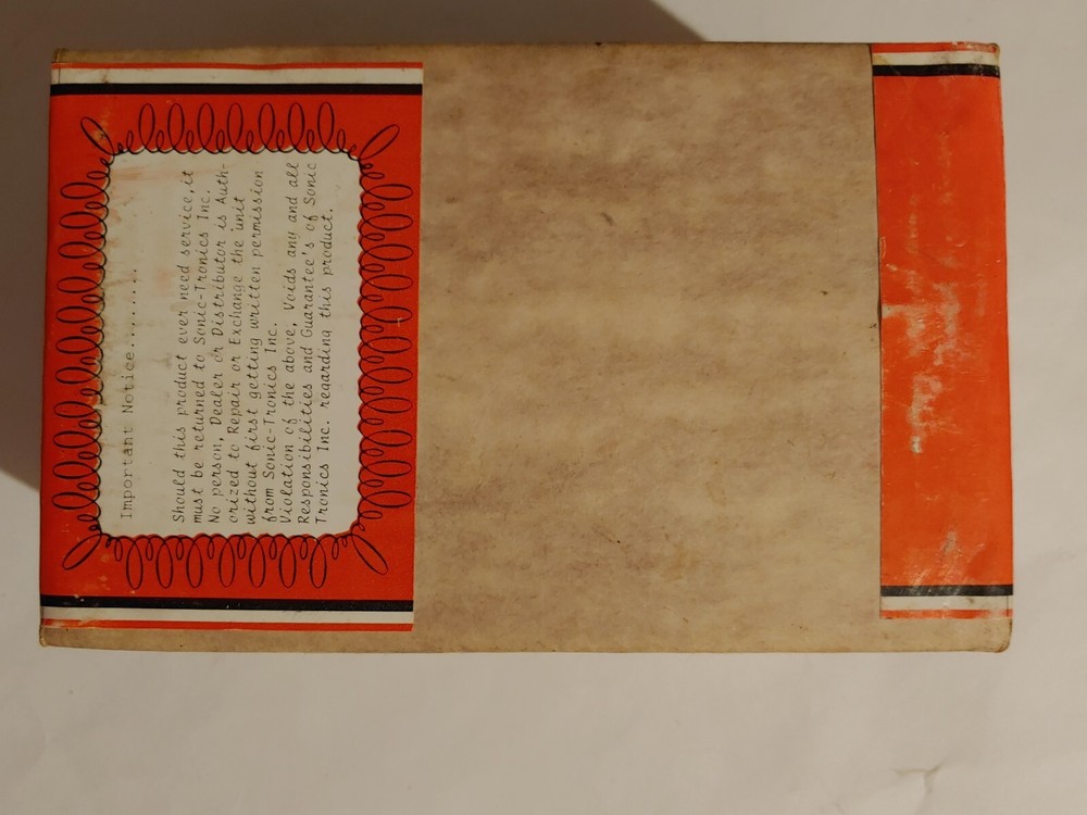 VTG - EMPTY BOX for Sonic-Tronics - Solid State Glow Plug Ignition power panel