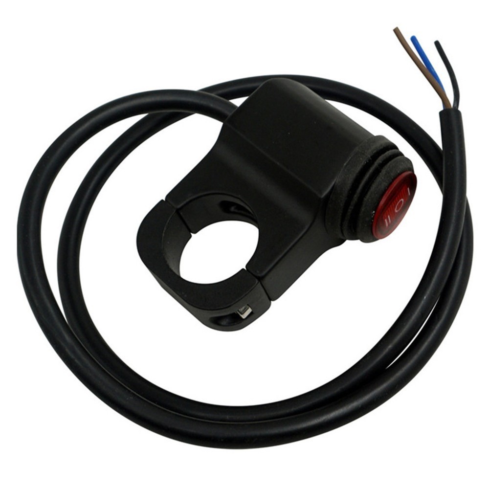 Compact Design Motorcycle Light Control Switch with Waterproof Feature