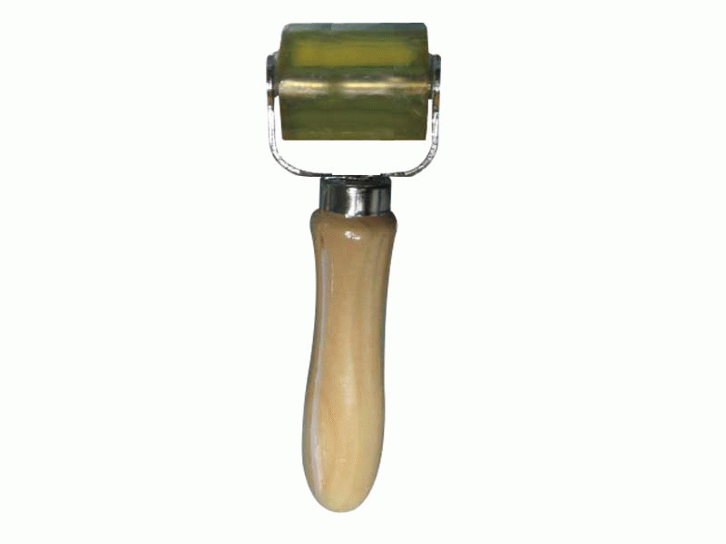 Ballistic SSRLRL Ballistic Large 2 " Wide Polyurethane Roller With Black Handle