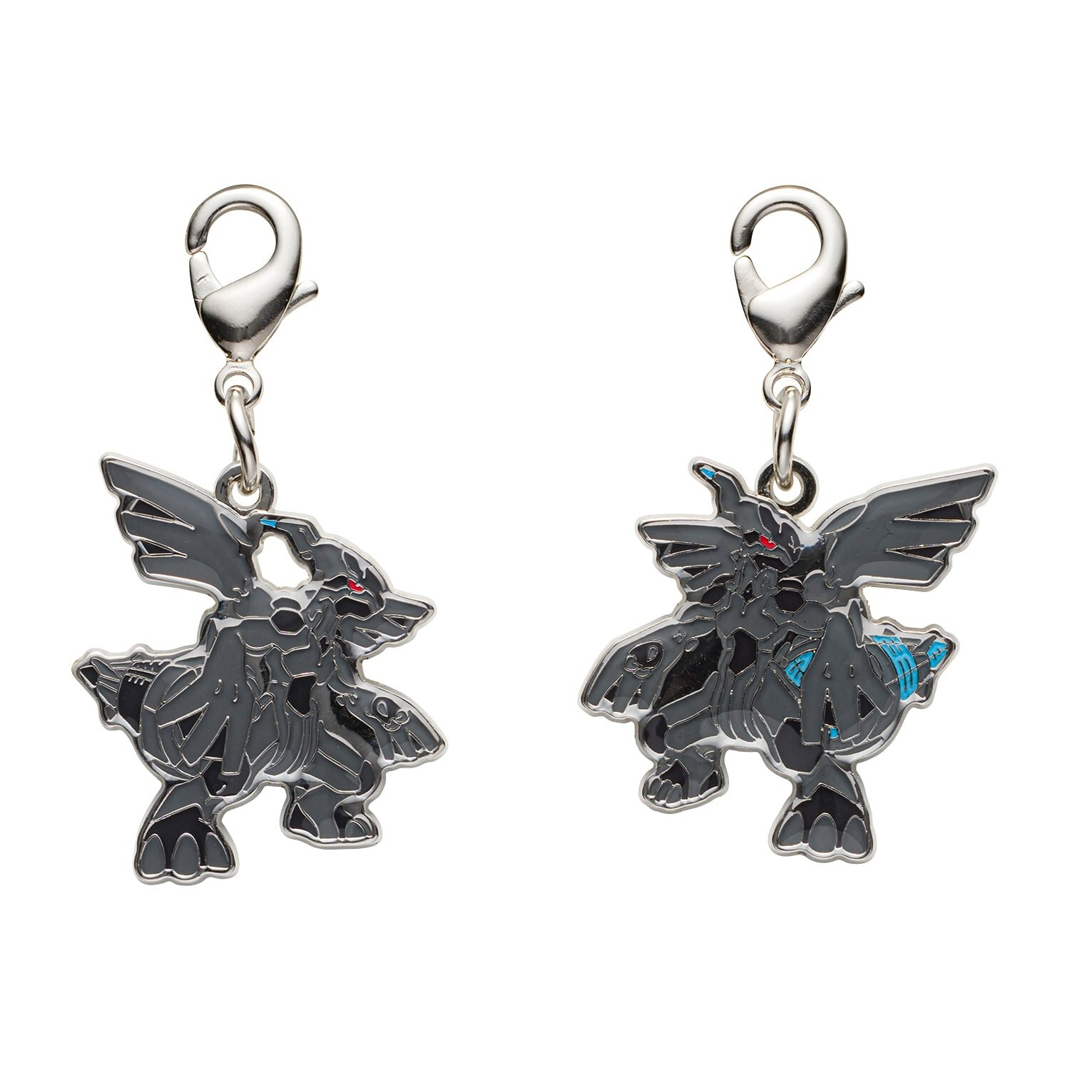 Pokemon Center National Zukan Metal Charm 644 Zekrom Unova