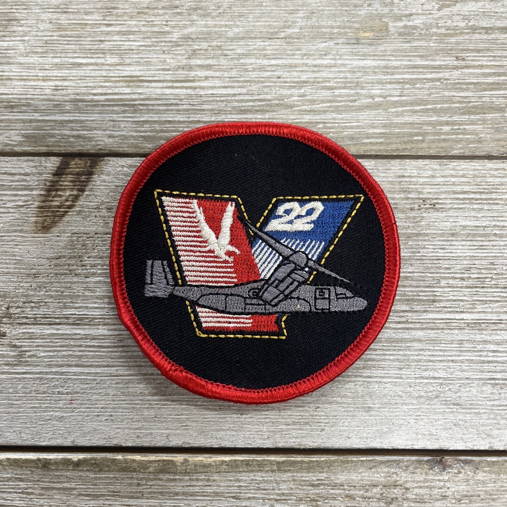 USMC V 22 Squadron Patch Helicopter