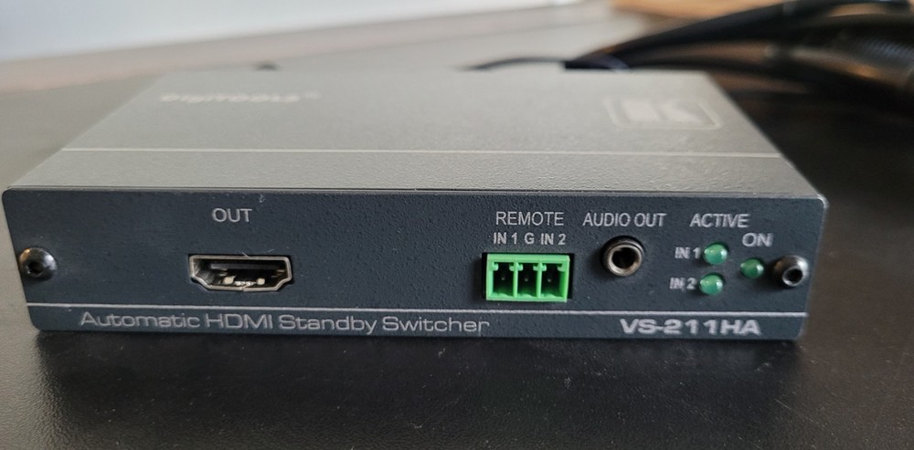 Kramer DigiTOOLS VS-211HA Automatic HDMI Standby Switcher
