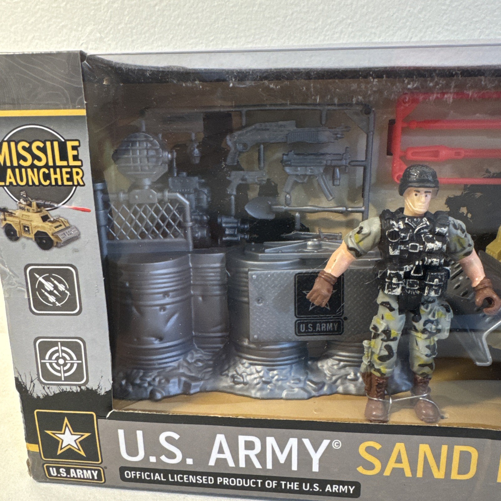 U.S. Army Sand Hogs Military Vehicle Playset with Soldier