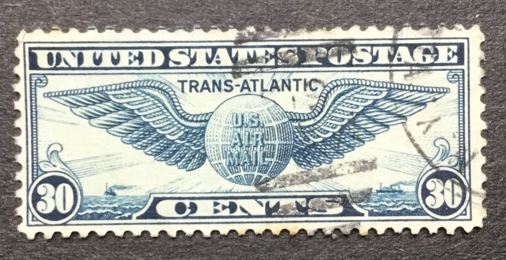 US Scott #C24 - Trans-Atlantic Issue 30 Cent Used