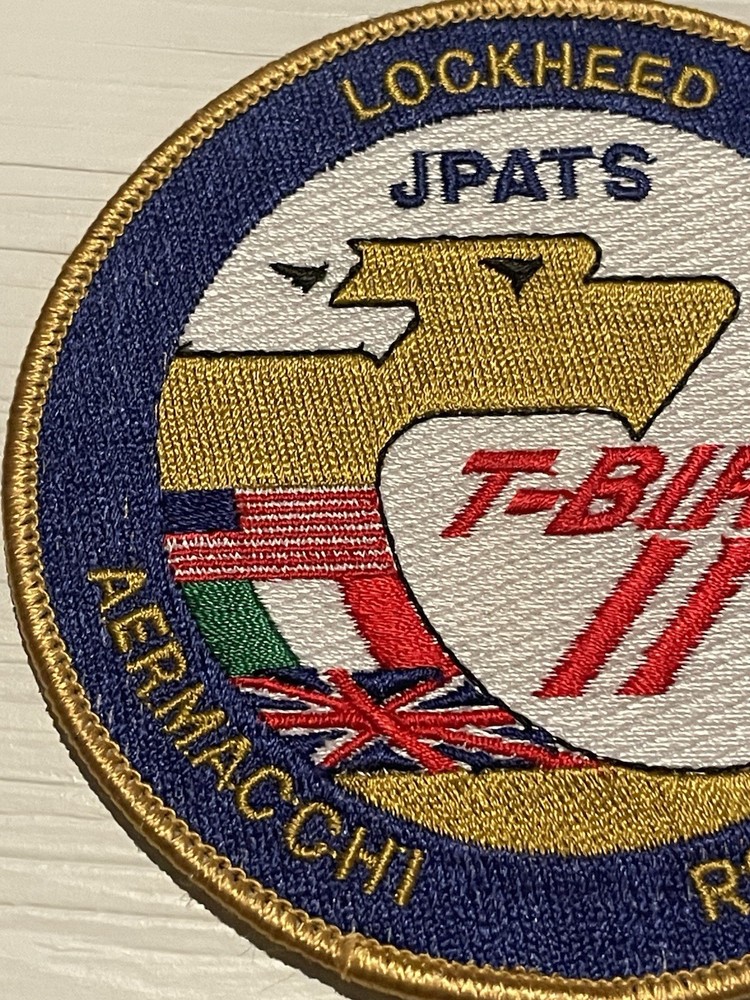 Lockheed JPATS Team Patch T-Bird II Joint Primary Aircraft Training System
