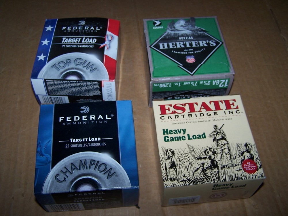 Shotshell box lot