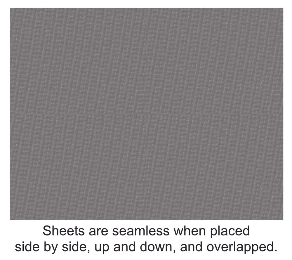O Scale Gray Pavers Bricks Model Train Scenery Sheets - Five Seamless 8.5”x11”