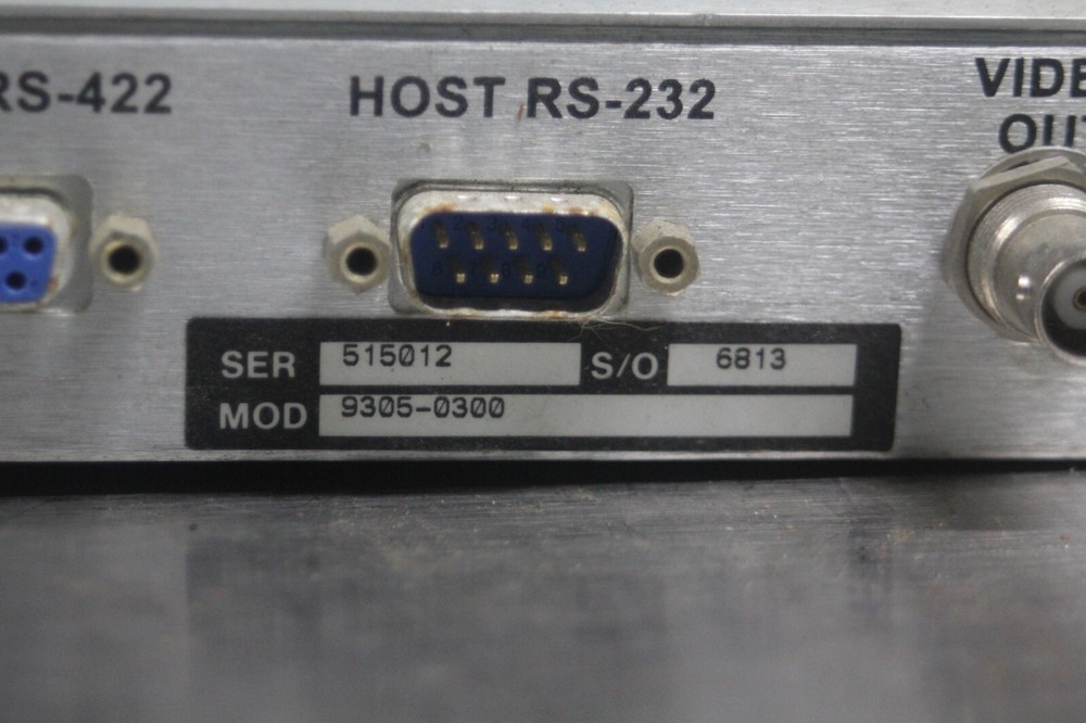 Cohu Camera Control Unit Model 9305-0300