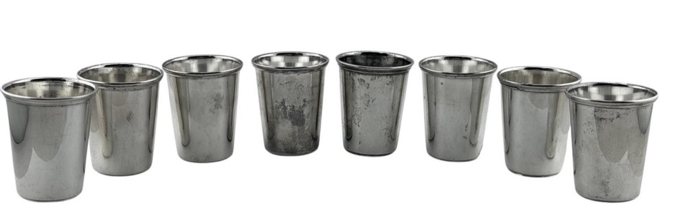 Vintage .835 Silver Small Cups