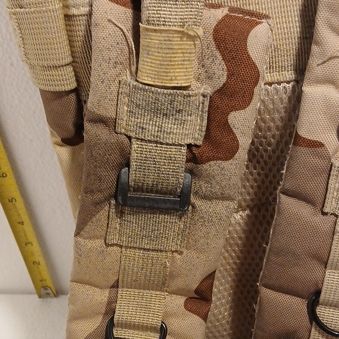 Camouflage Tactical Backpack Nylon MOLLE Multi-Compartment Adjustable Straps