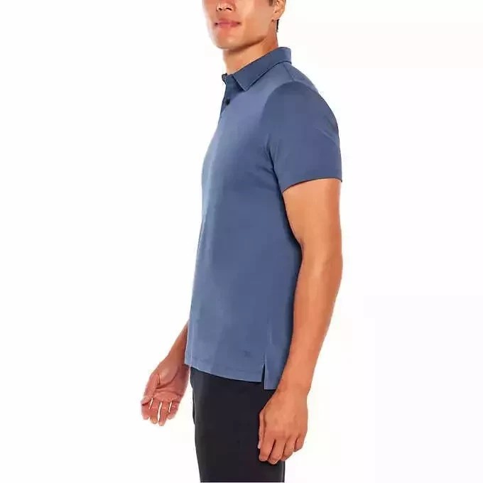 Banana Republic Men's Luxe Touch Performance Polo Shirt, Color Blue, Size M